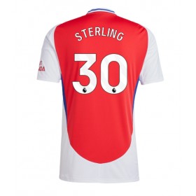 Arsenal Raheem Sterling #30 Hemmakläder 2024-25 Kortärmad